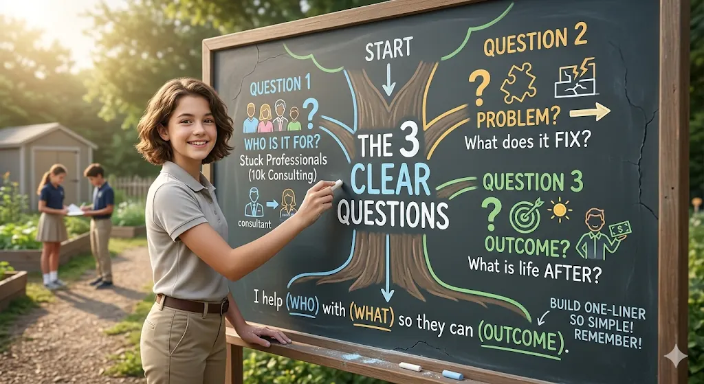 The Clarity Problem That's Killing Your Sales — And the 3 Questions That Fix It