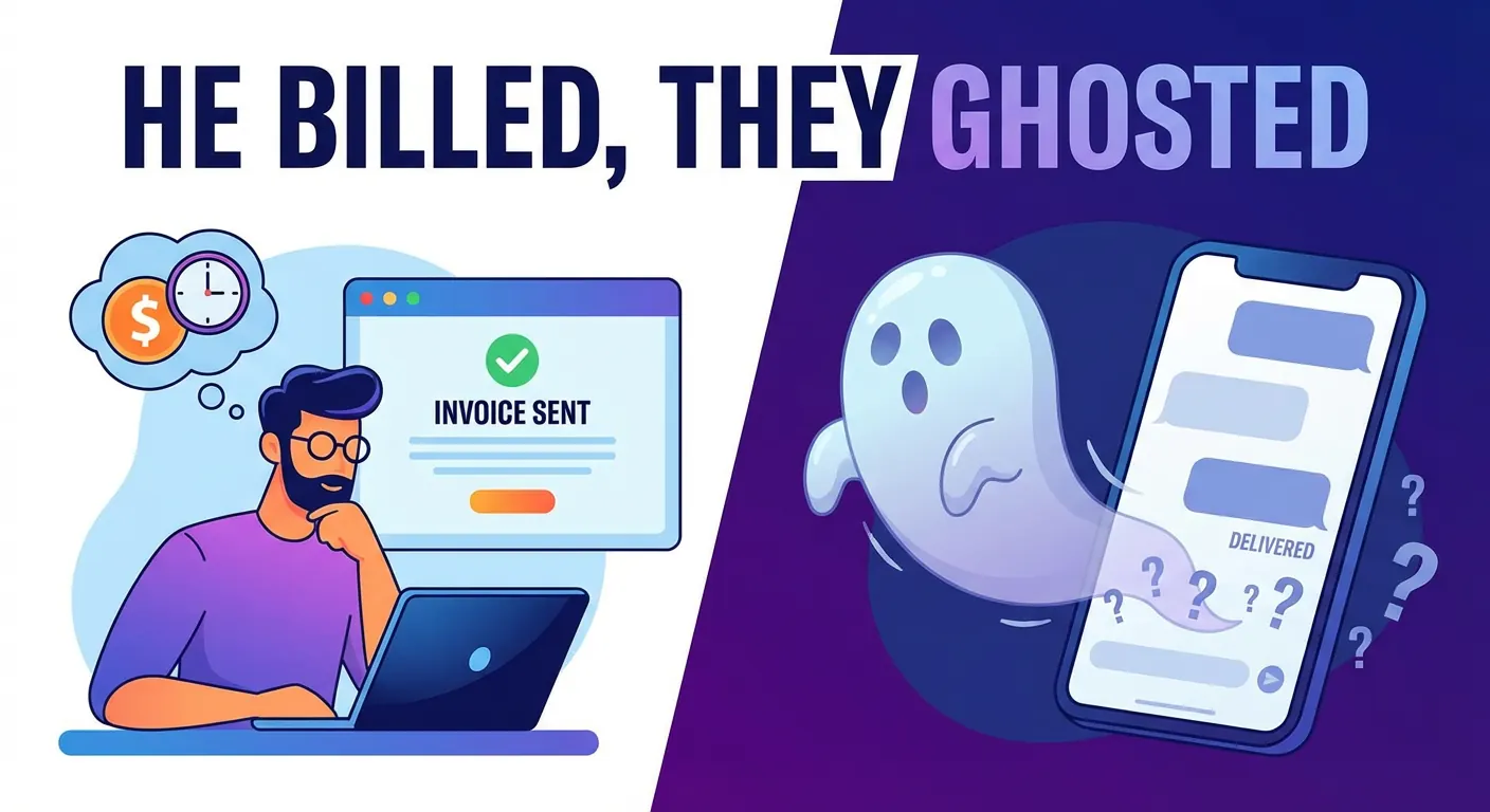 He Billed. They Ghosted. Here's the One Reframe That Fixed Everything.