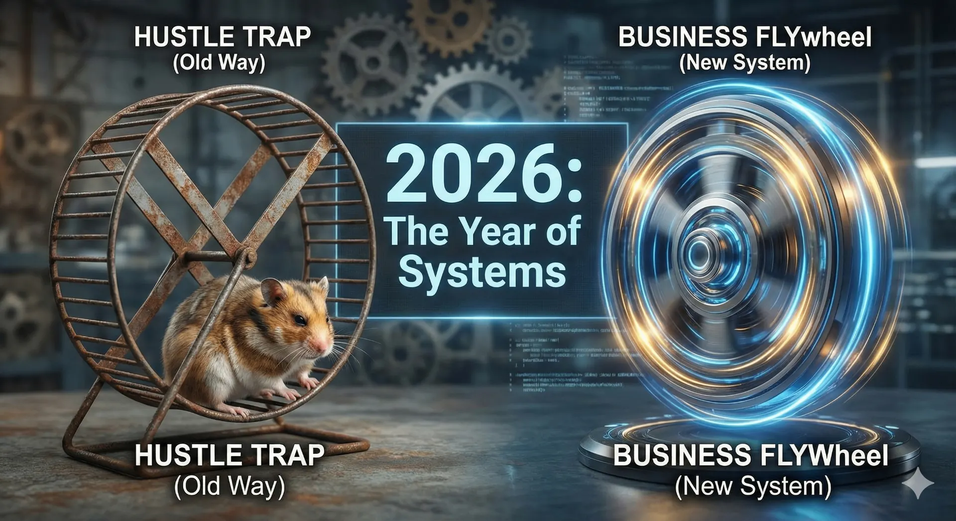 From Hustle Trap to Business Flywheel