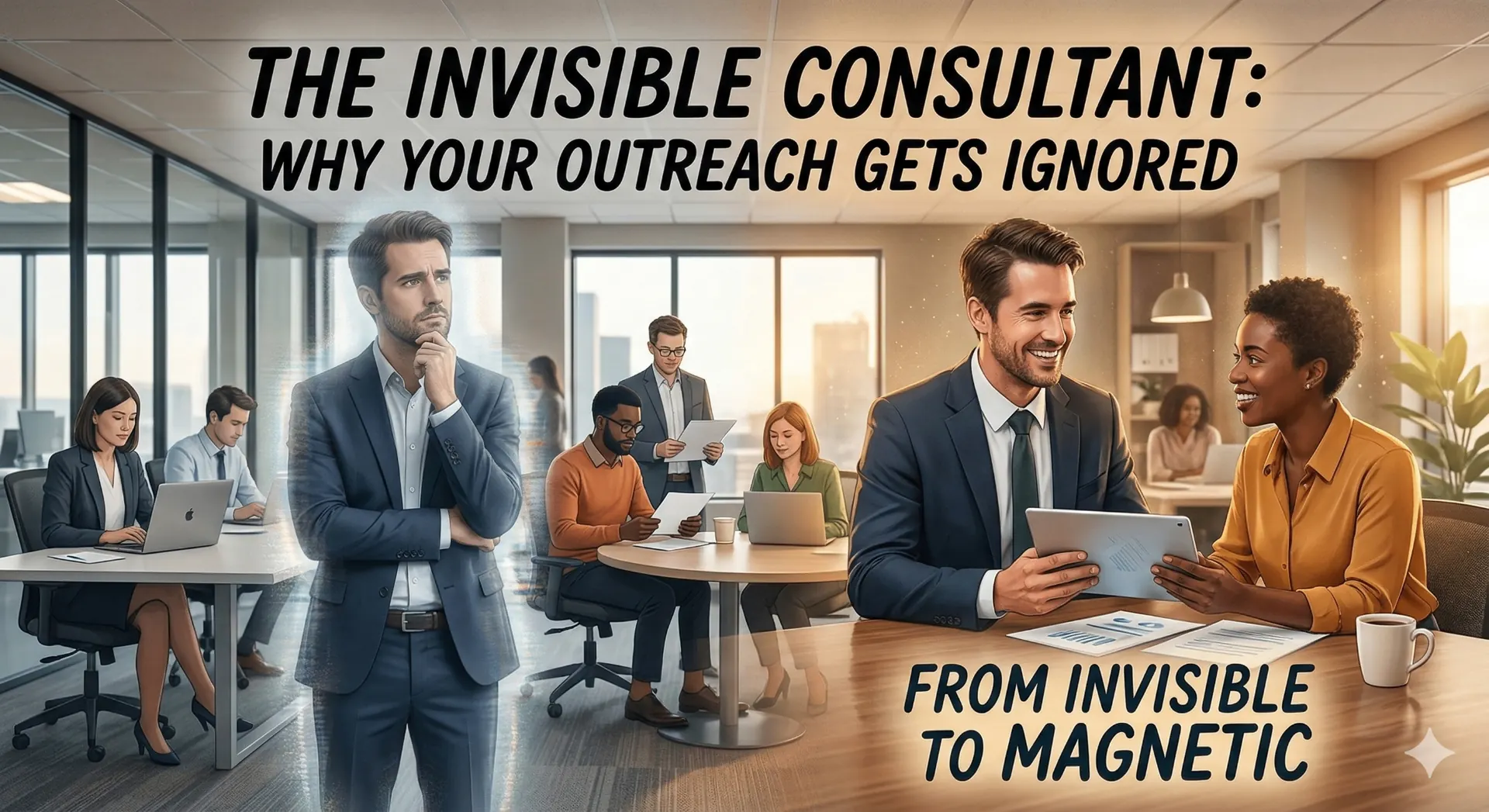 The Invisible Consultant: Why Your Outreach Gets Ignored (And What to Say Instead)