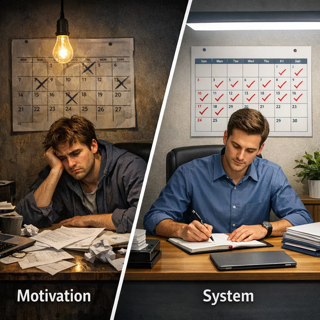 If Progress Depends on Motivation, You Don't Have a System