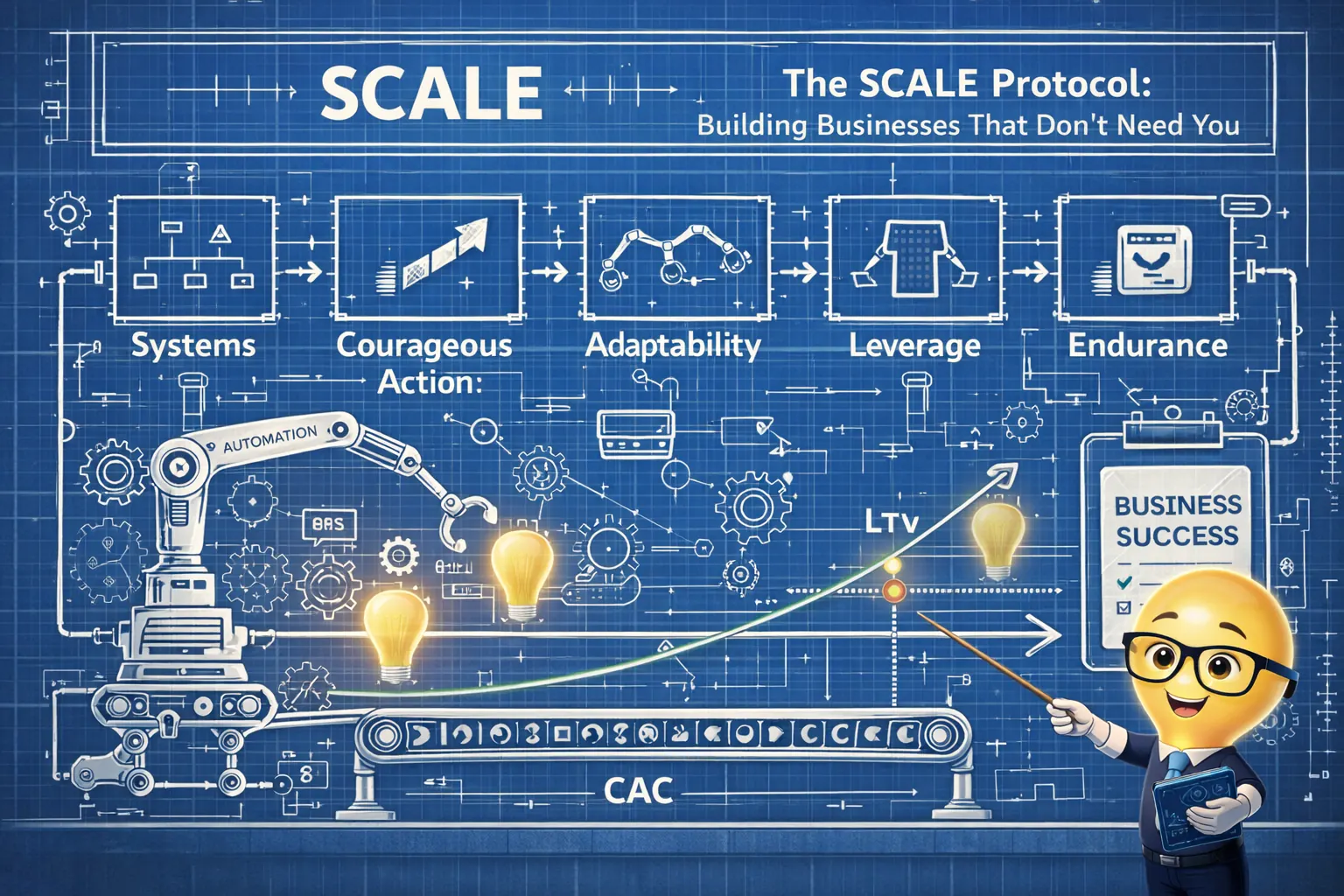 The SCALE Protocol: Building Businesses That Don't Need You